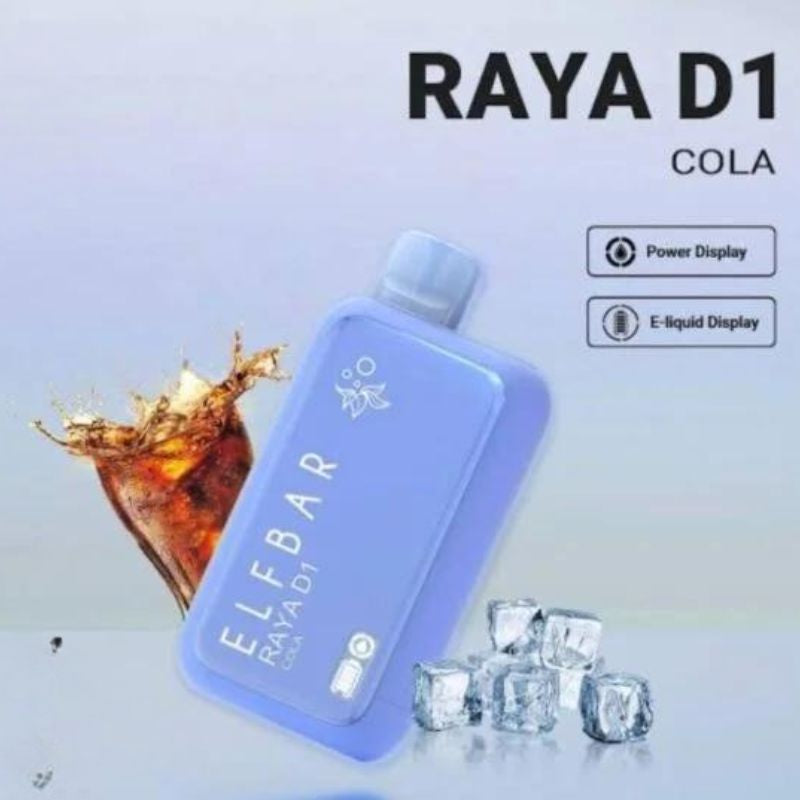 ELFBAR Raya D1 13000 Puffs 50mg Nicotine Disposable Pod In Dubai