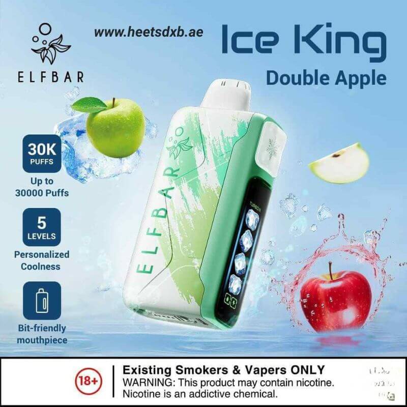 Elf bar Ice King Ice 30000 Puffs Double Apple