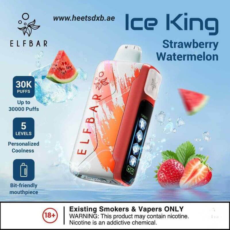 Elf bar Ice King Ice 30000 Puffs Strawberry Watermelon