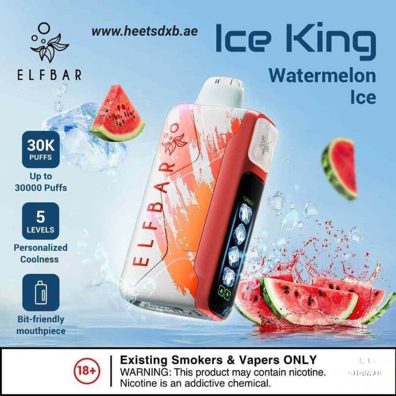 Elf bar Ice King Ice 30000 Puffs Watermelon Ice