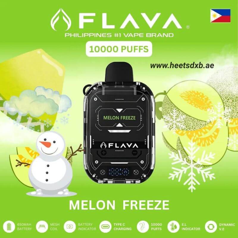 Flava Nimmbox 10000 Puffs Disposable Vape In Dubai Melon Freeze