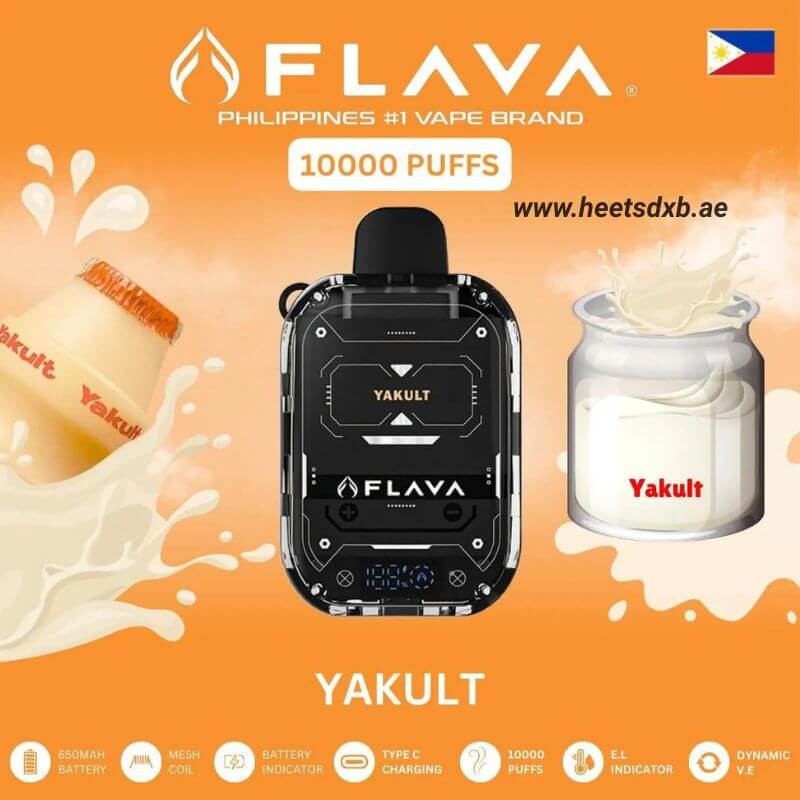 Flava Nimmbox 10000 Puffs Disposable Vape In Dubai Yakult