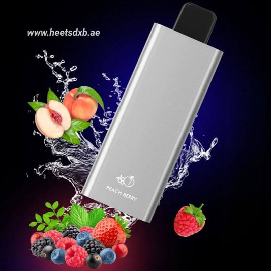 HQD CUVIE Slick 6000 Puffs 20MG Disposable Vape Peach Berry