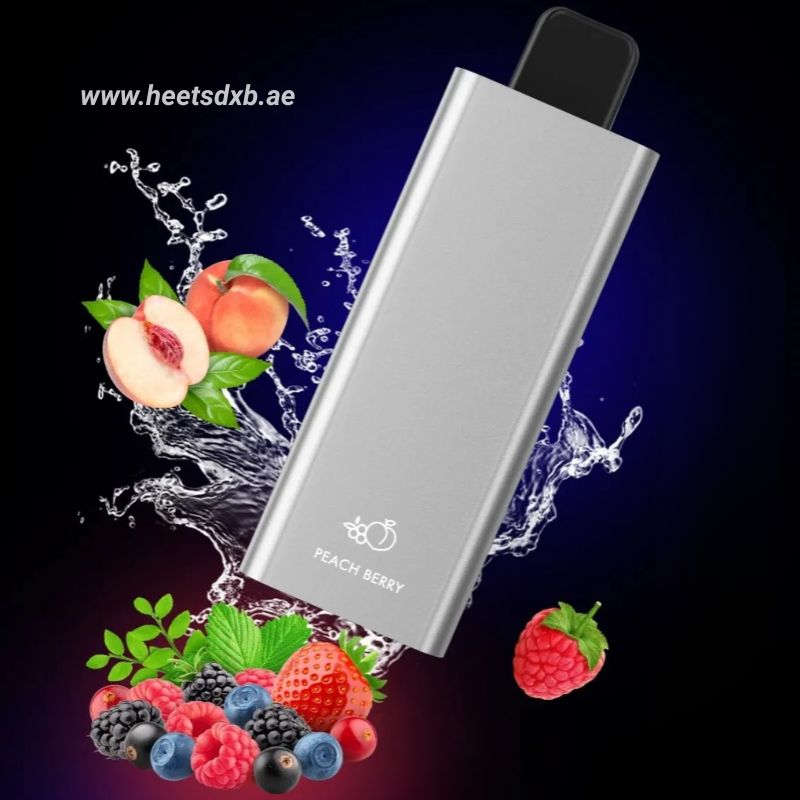 Hqd Cuvie Slick 6000 Puffs 50MG Nicotine Peach Berry