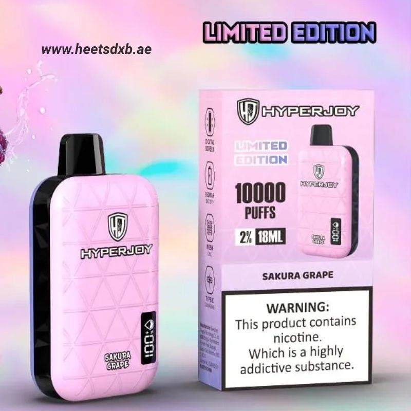 HYPERJOY Limited Edition 20MG 10000 Puffs Disposable Vape in Dubai