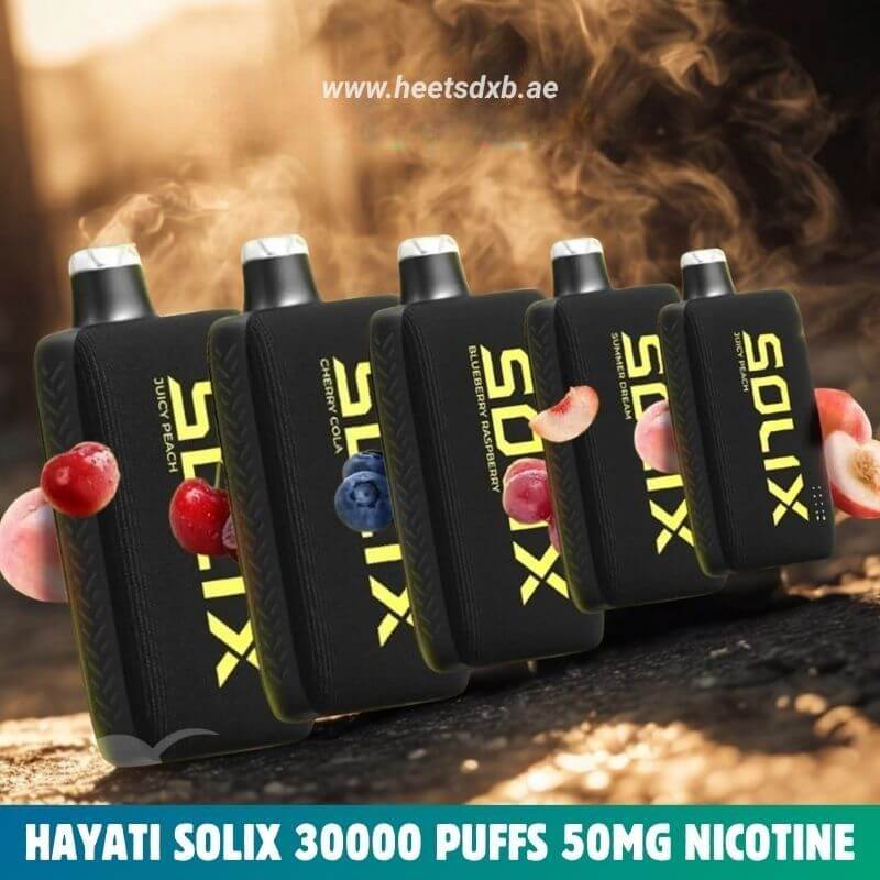 Hayati Solix 30000 Puffs 50MG Nicotine Disposable Vape 
