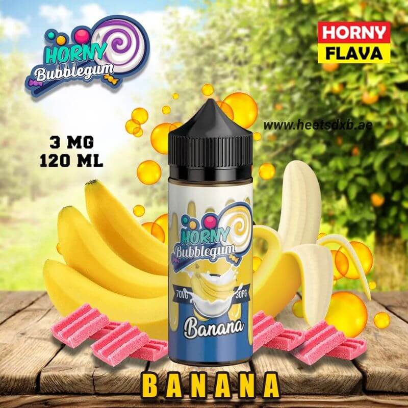 Horny Flava 120ml E-Liquid in Dubai Banana