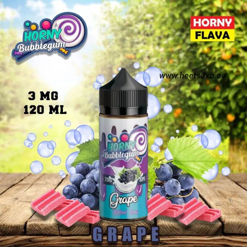 Horny Flava 120ml E-Liquid in Dubai Grape