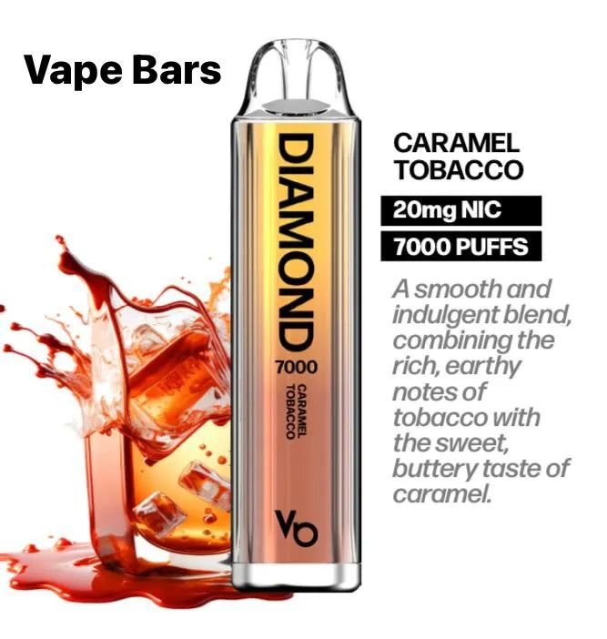 Vapes Bars Diamond 7000 Disposable Vape