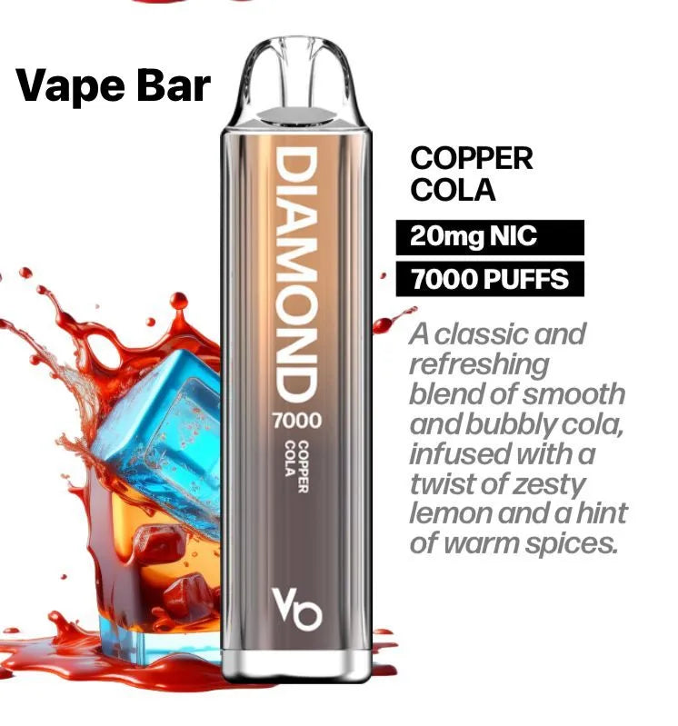 Vapes Bars Diamond 7000 Disposable Vape