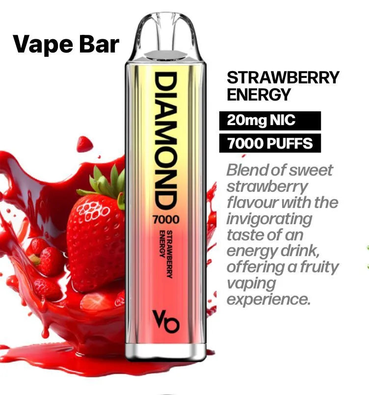 Vapes Bars Diamond 7000 Disposable Vape