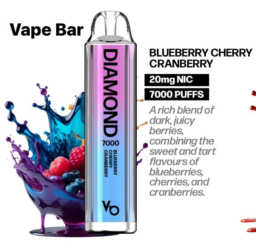 Vapes Bars Diamond 7000 Disposable Vape