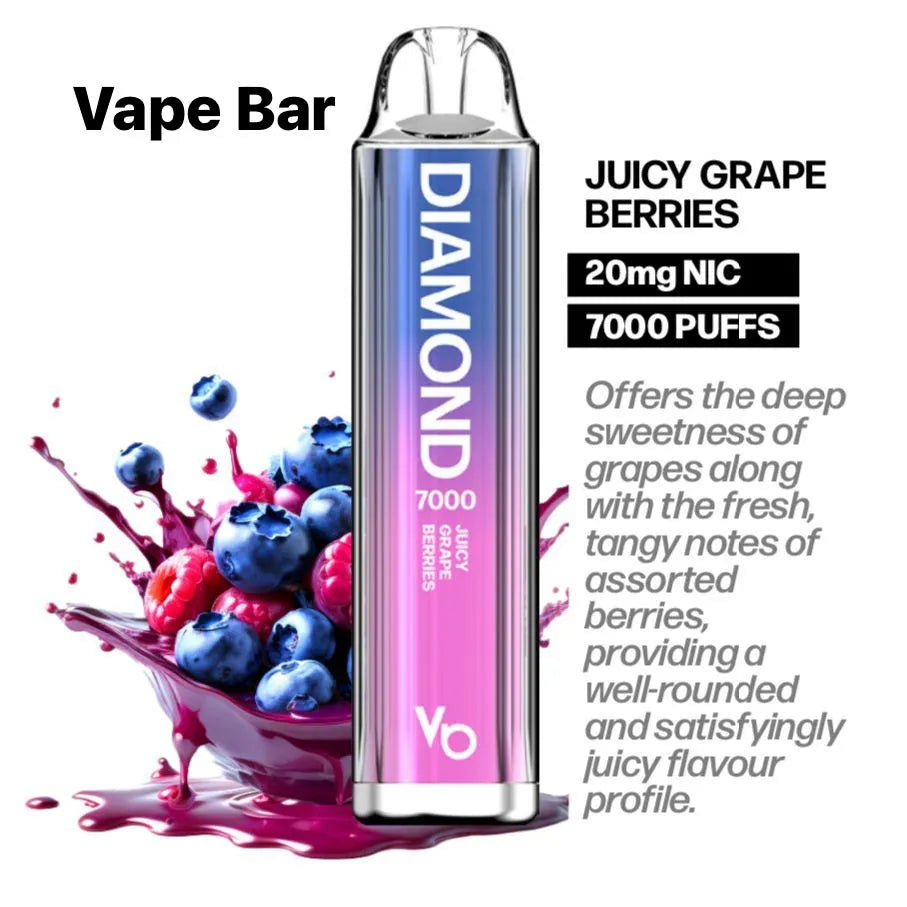 Vapes Bars Diamond 7000 Disposable Vape