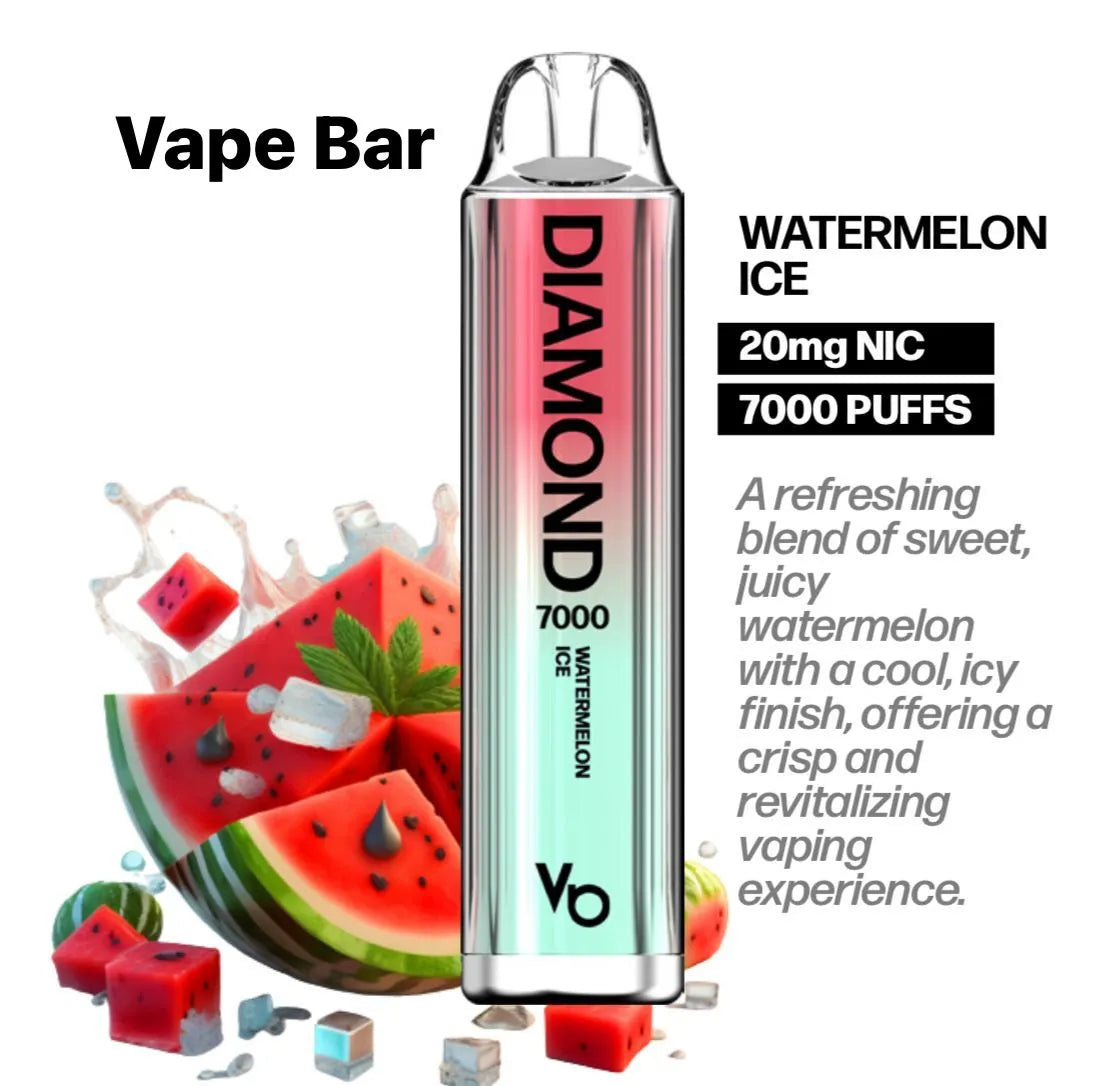 Vapes Bars Diamond 7000 Disposable Vape