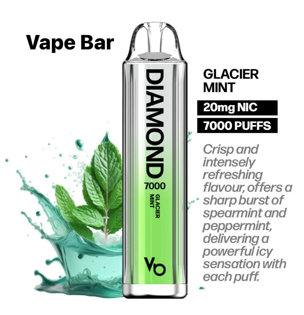 Vapes Bars Diamond 7000 Disposable Vape