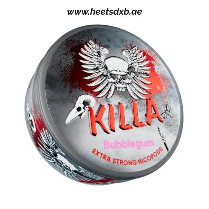 Killa Nicotine Pouches 12mg Bubblegum