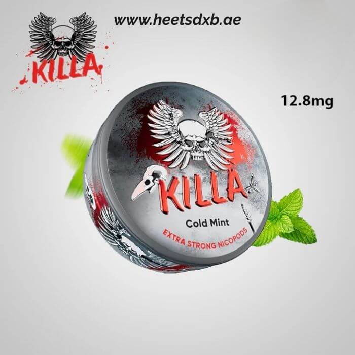 Killa Nicotine Pouches 12mg Cold Mint