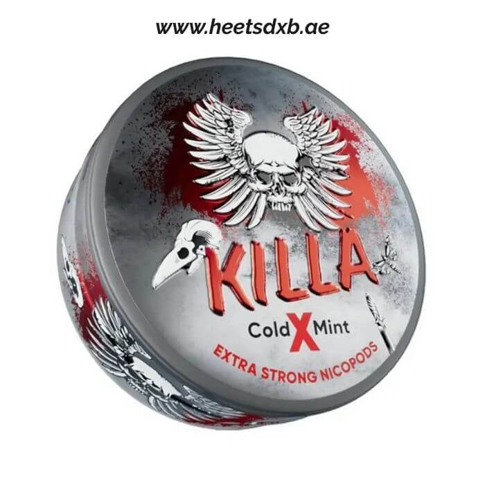 Killa Nicotine Pouches 12mg Cold X Mint