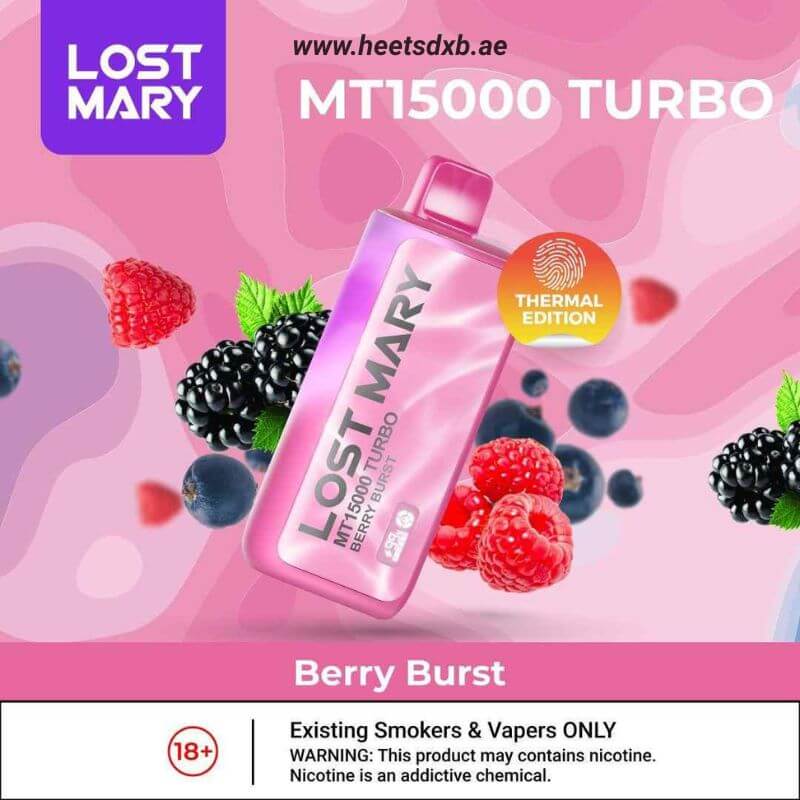 LOST MARY MT15000 TURBO 5% Disposable Vape Berry Blast