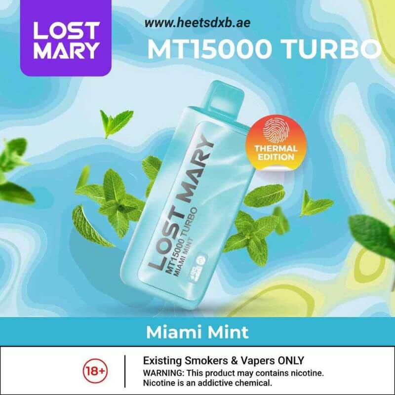 LOST MARY MT15000 TURBO 5% Disposable Vape Miami Mint