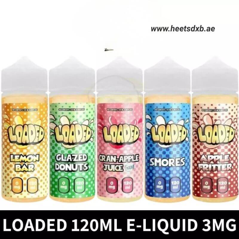 Loaded E-liquid 120ml 3mg Nicotine in Dubai 