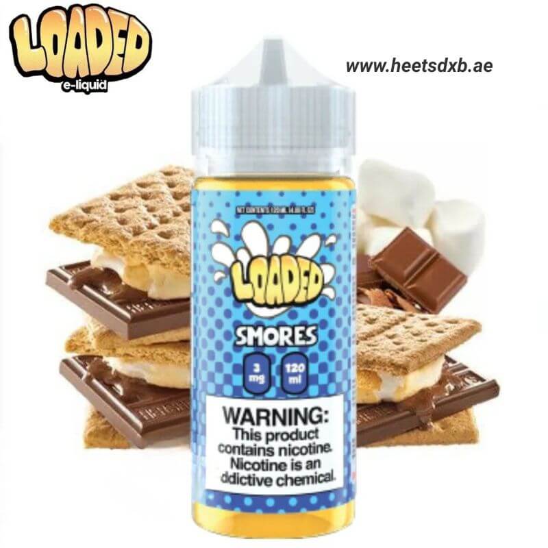 Loaded E-liquid 120ml 3mg Nicotine in Dubai Smores
