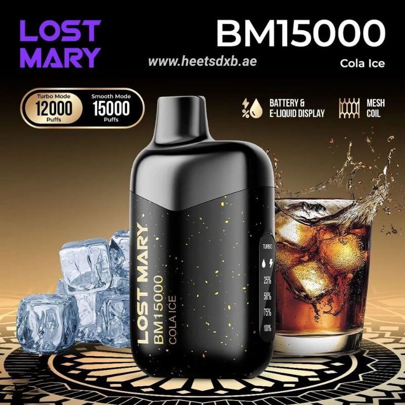 Lost Mary BM15000 Puffs 50mg Nicotine Cola Ice