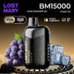 Lost Mary BM15000 Puffs 50mg Nicotine Grape Ice