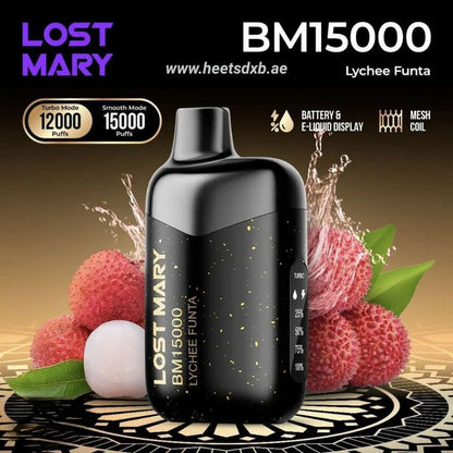 Lost Mary BM15000 Puffs 50mg Nicotine Lychee Funta