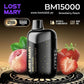 Lost Mary BM15000 Puffs 50mg Nicotine Strawberry Peach