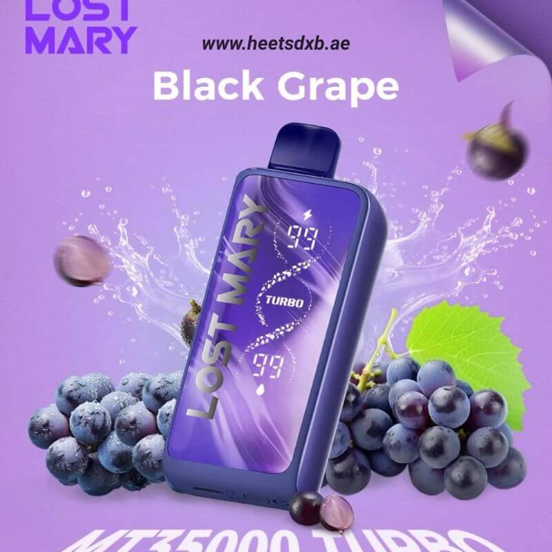 Lost Mary Turbo MT35000 Puffs 50mg Nicotine Black Grape