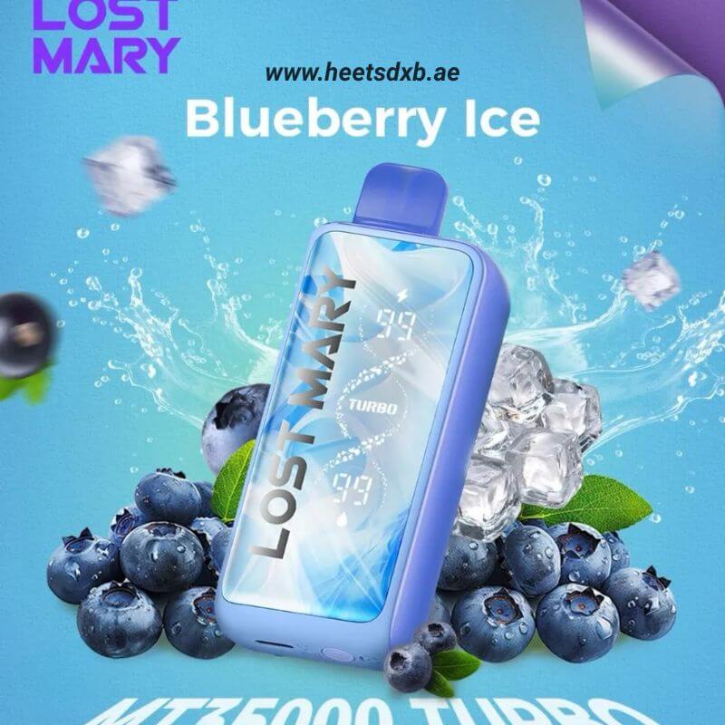 Lost Mary Turbo MT35000 Puffs 50mg Nicotine Blueberry Ice