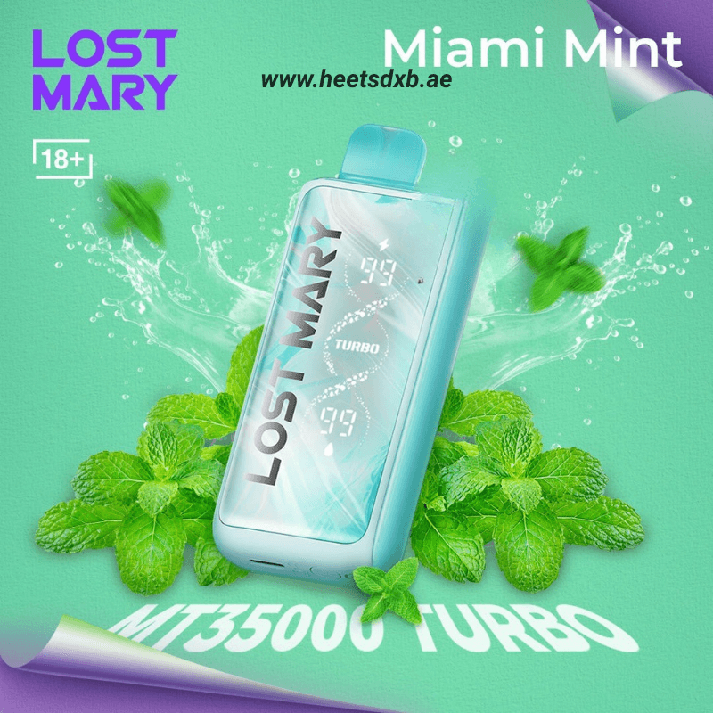Lost Mary turbo MT 35000 Puffs 20MG nicotine Miami Mint