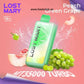 Lost Mary Turbo MT35000 Puffs 50mg Nicotine Peach Green Grape