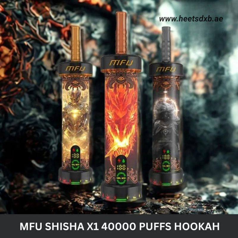 MFU SHISHA X1 40000 Puffs Hookah Disposable Vape in Dubai 