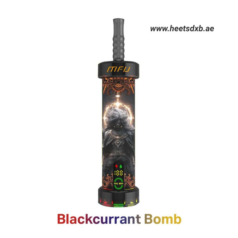 MFU SHISHA X1 40000 Puffs Hookah Disposable Vape in Dubai Blackcurrant bomb
