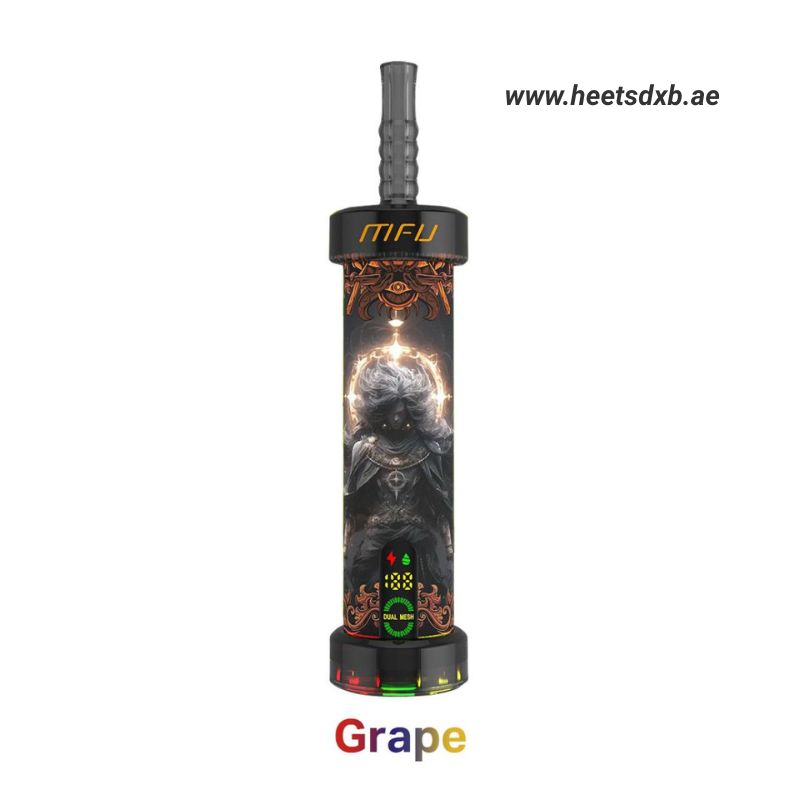 MFU SHISHA X1 40000 Puffs Hookah Disposable Vape in Dubai Grape,
