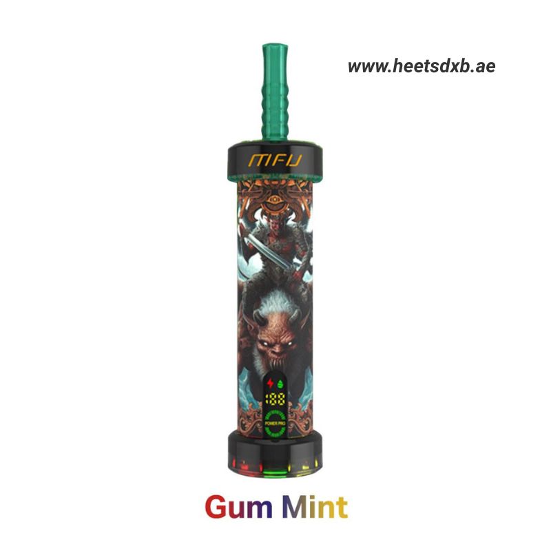 MFU SHISHA X1 40000 Puffs Hookah Disposable Vape in Dubai Gum Mint,
