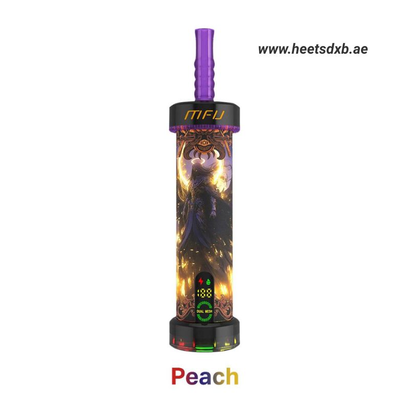 MFU SHISHA X1 40000 Puffs Hookah Disposable Vape in Dubai Peach,
