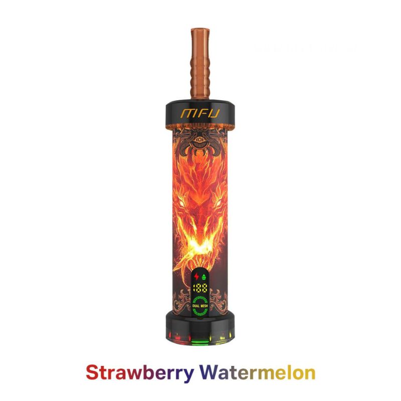 MFU SHISHA X1 40000 Puffs Hookah Disposable Vape in Dubai Strawberry Watermelon,
