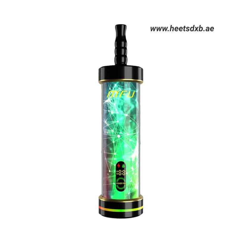 MFU SHISHA X2 Hookah 60000 Puff Disposable Vape in Dubai Gum Mint,
