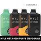MYLE Meta 9000 Puffs 50mg Nicotine in Dubai 