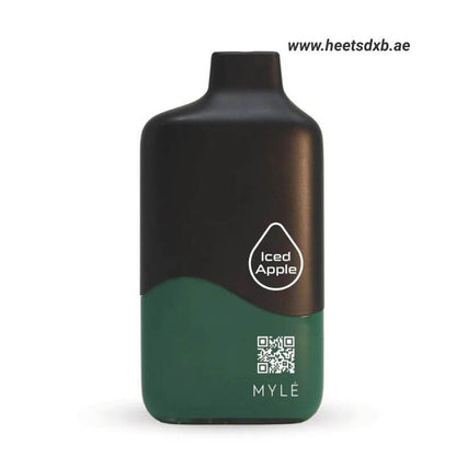 MYLE Meta 9000 Puffs 50mg Nicotine in Dubai  Iced Apple