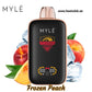 MYLE Turbo 20000 Puffs 50MG Disposable Vape in Dubai Frozen Peach