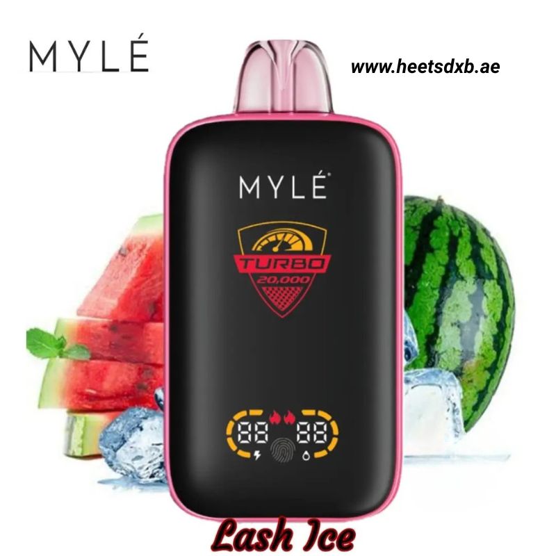 MYLE Turbo 20000 Puffs 50MG Disposable Vape in Dubai Lush Ice