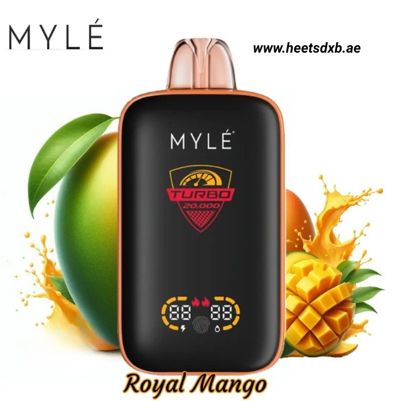 MYLE Turbo 20000 Puffs 50MG Disposable Vape in Dubai Royal Mango