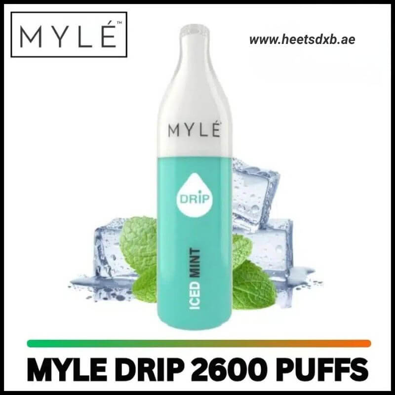 Myle Drip 2600 Puffs 2% Disposable Vape in Dubai Iced Mint