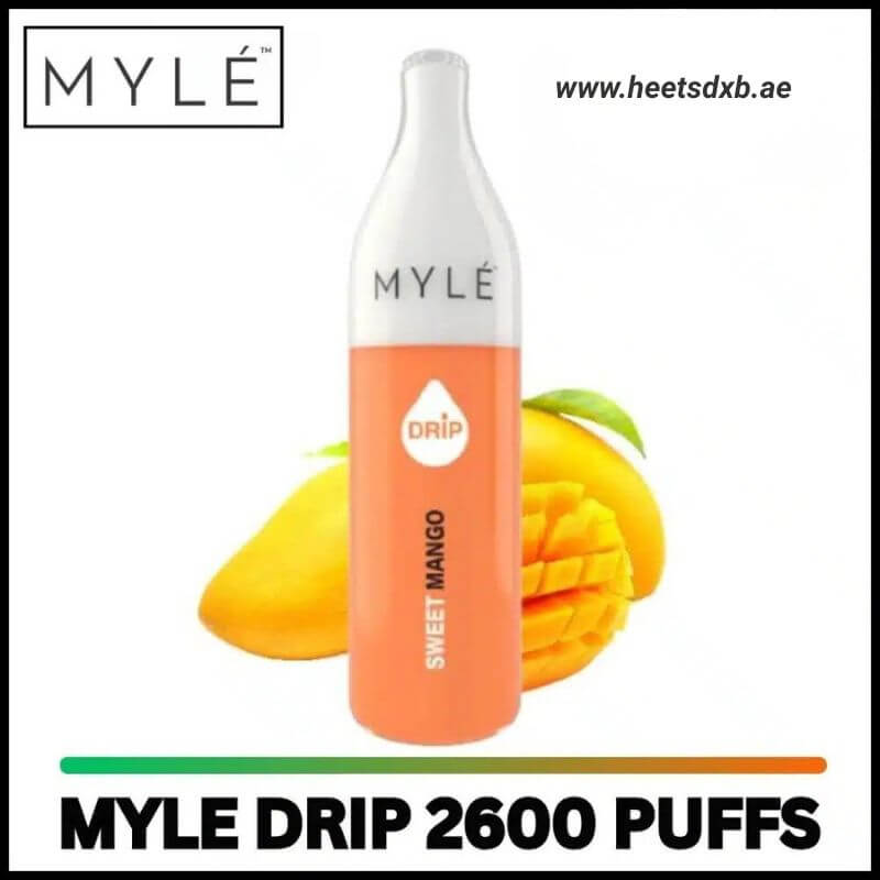 Myle Drip 2600 Puffs 2% Disposable Vape in Dubai Sweet Mango