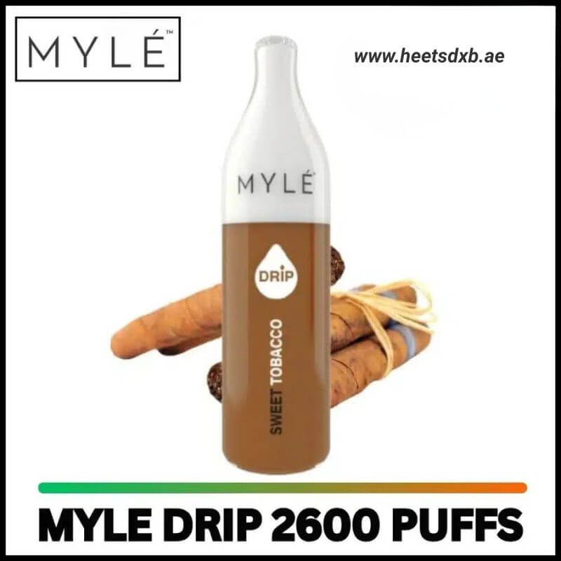 Myle Drip 2600 Puffs 2% Disposable Vape in Dubai Sweet Tobacco
