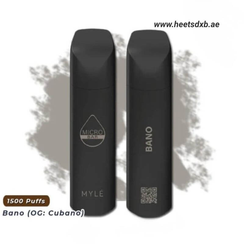 Myle Micro Bar 1500 puffs 2% (20mg) Disposable in Dubai Bano
